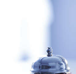 Image showing Close up photo of a bell 