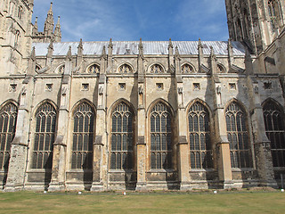 Image showing Canterbury Cathedral