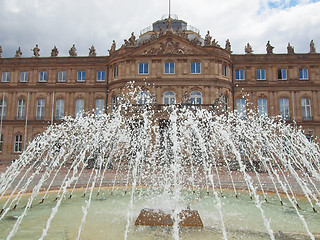 Image showing Neues Schloss (New Castle) Stuttgart