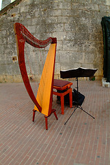 Image showing harfe | harp