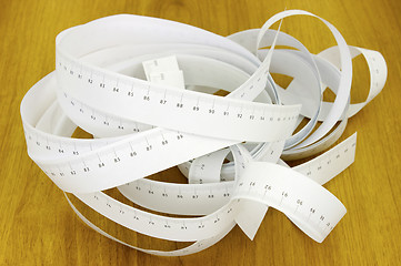 Image showing Tapes for measurement