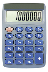 Image showing ?alculator with percent on buttons