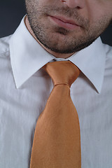 Image showing krawatte gelb | yellow tie