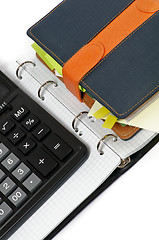 Image showing Organizer and Calculator