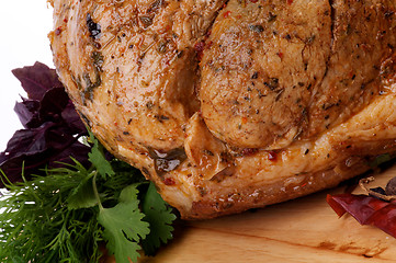 Image showing Glazed Roasted Pork
