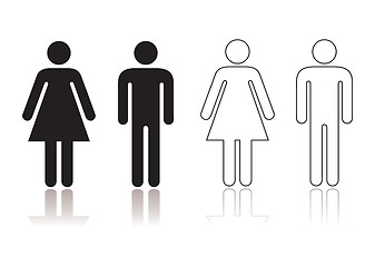 Image showing Restroom symbol