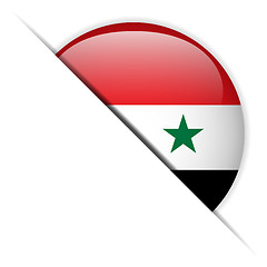 Image showing Syria Flag Glossy Button