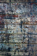 Image showing fence weathered wood background