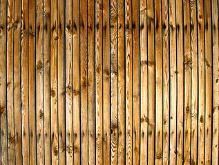 Image showing fence weathered wood background