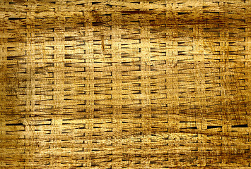 Image showing fence weathered wood background