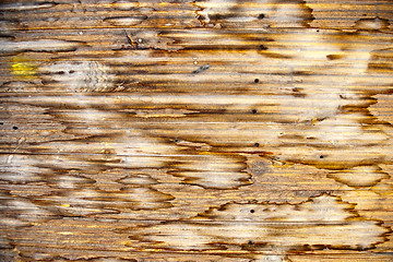 Image showing fence weathered wood background