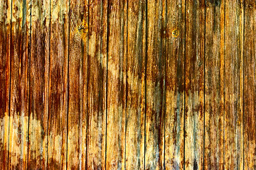 Image showing fence weathered wood background