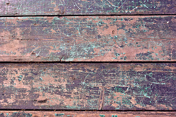 Image showing fence weathered wood background