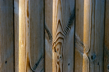 Image showing fence weathered wood background