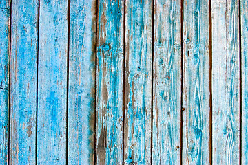 Image showing fence weathered wood background