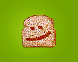 Image showing toasted bread