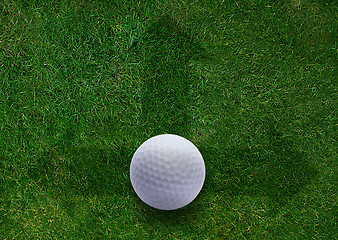 Image showing Golf ball 