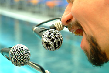 Image showing mikrofone | microphones