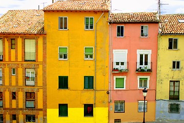 Image showing yellow home