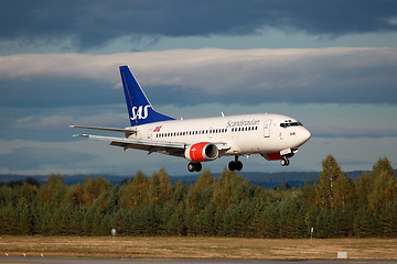 Image showing SAS Scandinavian Airlines Boeing 737-500