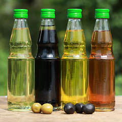 Image showing Collection of cooking oil