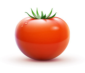 Image showing Red fresh tomato