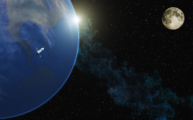 Image showing Blue Planet