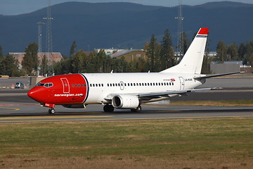 Image showing Norwegian Boeing 737-300