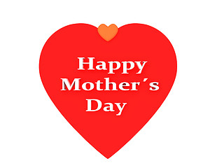 Image showing happy mothers day, cute background. 3d illustration 