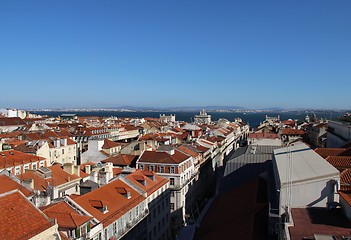 Image showing Lisbon panorama, Portugal 