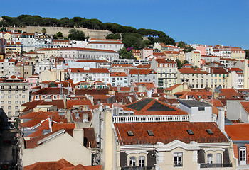 Image showing Lisbon roofs
