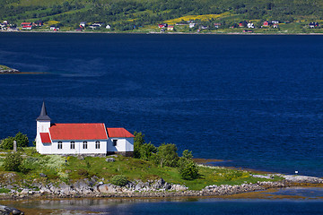 Image showing Church on Lofoten