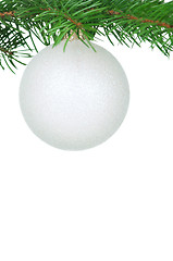 Image showing Christmas baubles