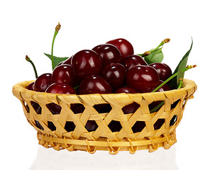 Image showing Sweet cherries