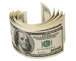 Image showing Heap of dollars