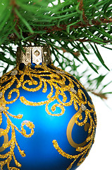 Image showing Christmas baubles