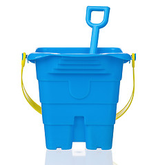 Image showing Toy bucket and spade