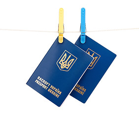 Image showing Passport Ukraine