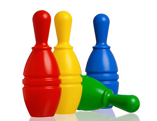 Image showing Toy bowling