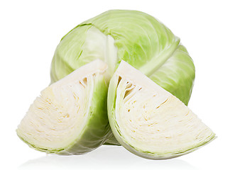 Image showing Fresh cabbage