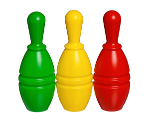 Image showing Toy bowling