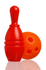 Image showing Toy bowling