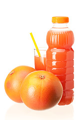 Image showing Bottle of juice