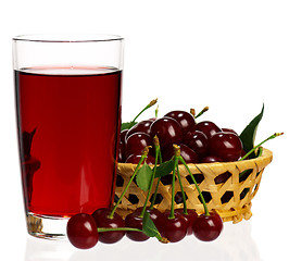 Image showing Sweet cherries