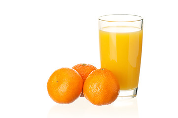 Image showing Mandarin juice