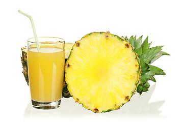 Image showing Pineapple juice