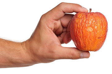 Image showing Hand with apple