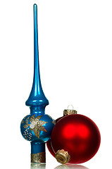 Image showing Set of baubles