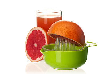 Image showing Grapefruit juice