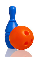 Image showing Toy bowling